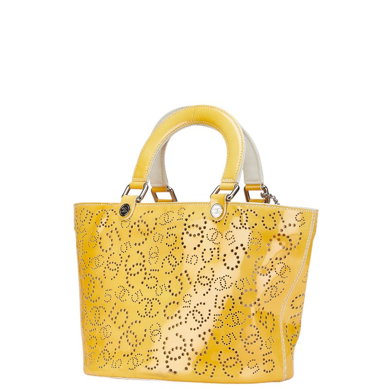 Chanel Punching Coco Mark NO5 Patent Leather Handbag | Studio Nafay