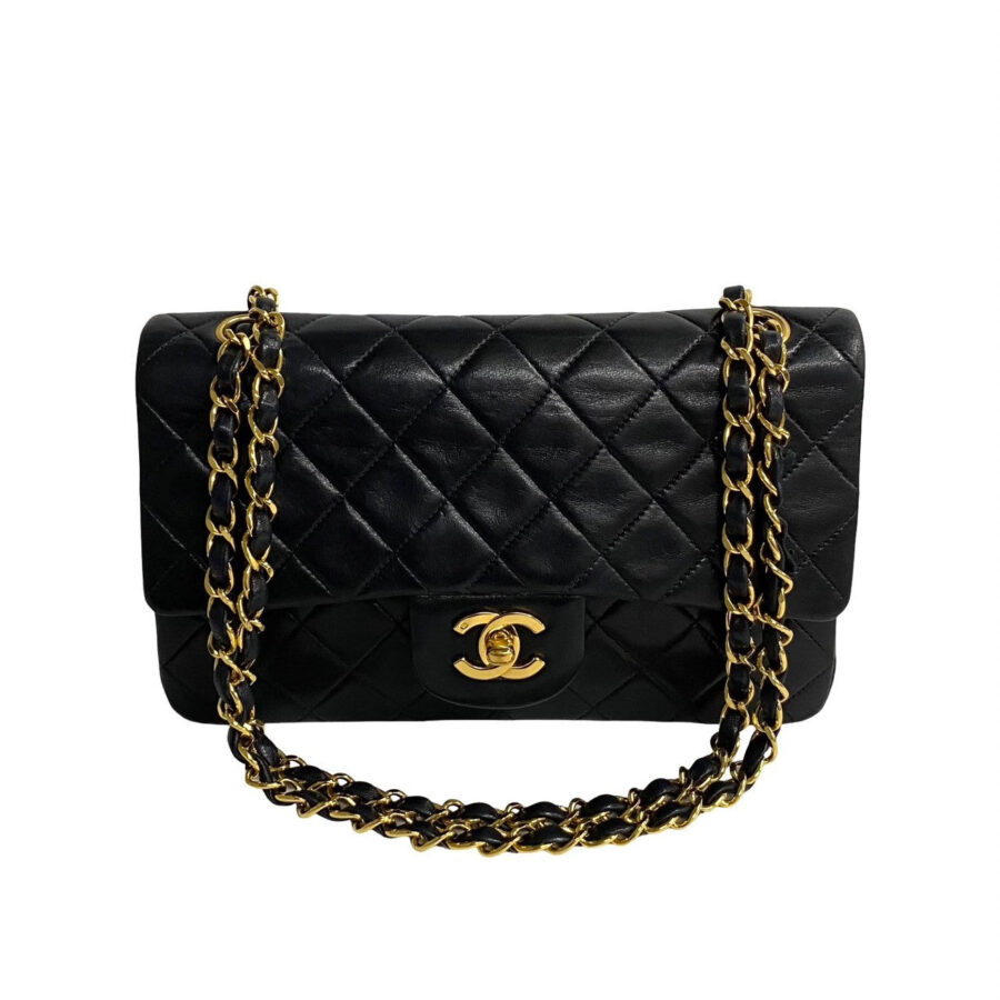 Chanel Lambskin Double Flap Shoulder Bag Classic Flap | Studio Nafay