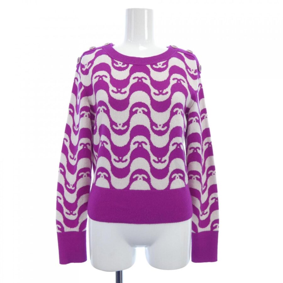 Chanel Cashmere Knit Handbag | Studio Nafay