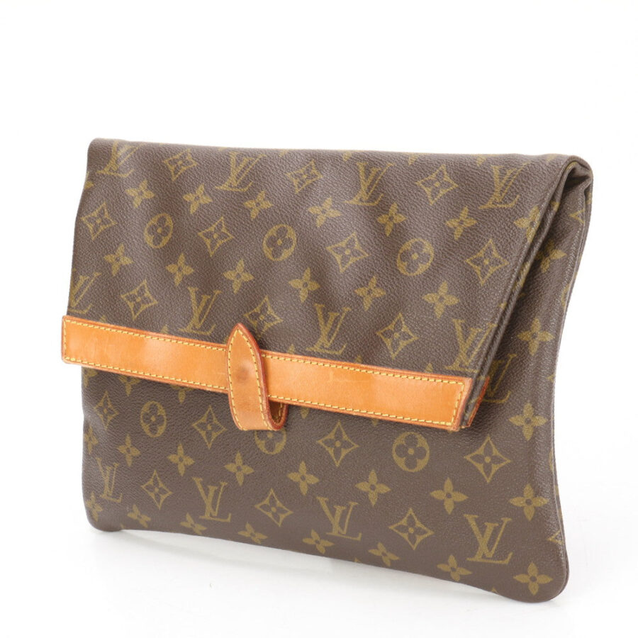 LOUIS VUITTON business bag PVC Brown business bag Monogram | Studio Nafay