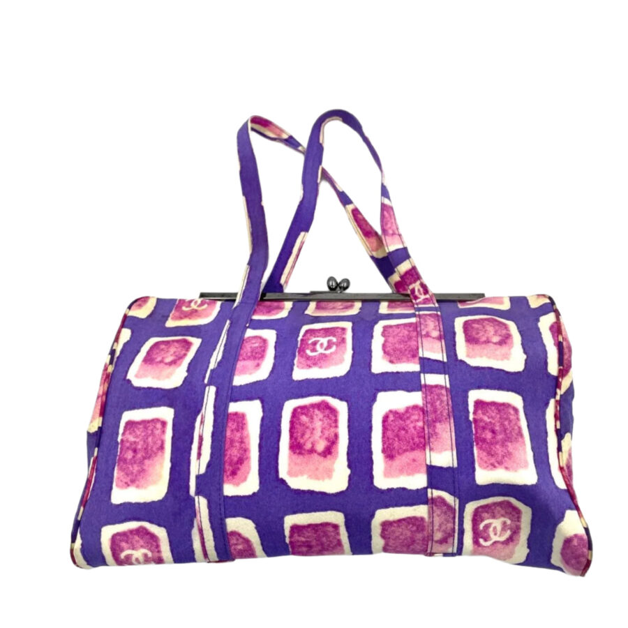 Chanel Pink Kisslock Frame Handbag | Studio Nafay