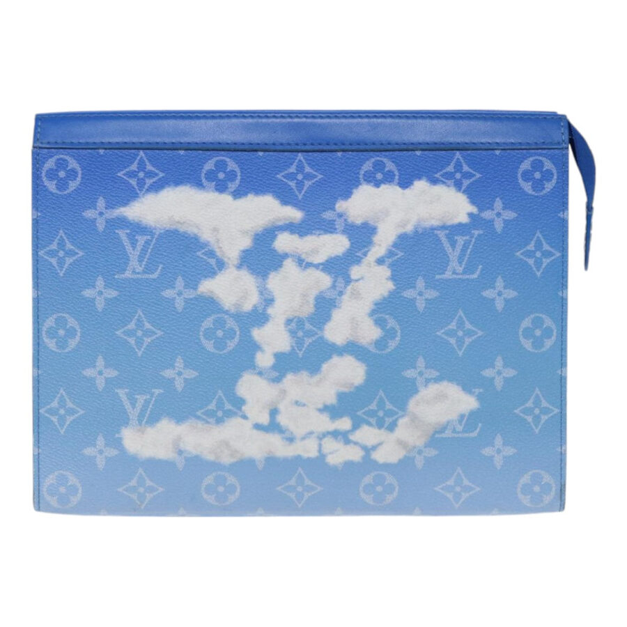 Louis Vuitton Pochette Voyage Cloth Clutch Bag | Studio Nafay