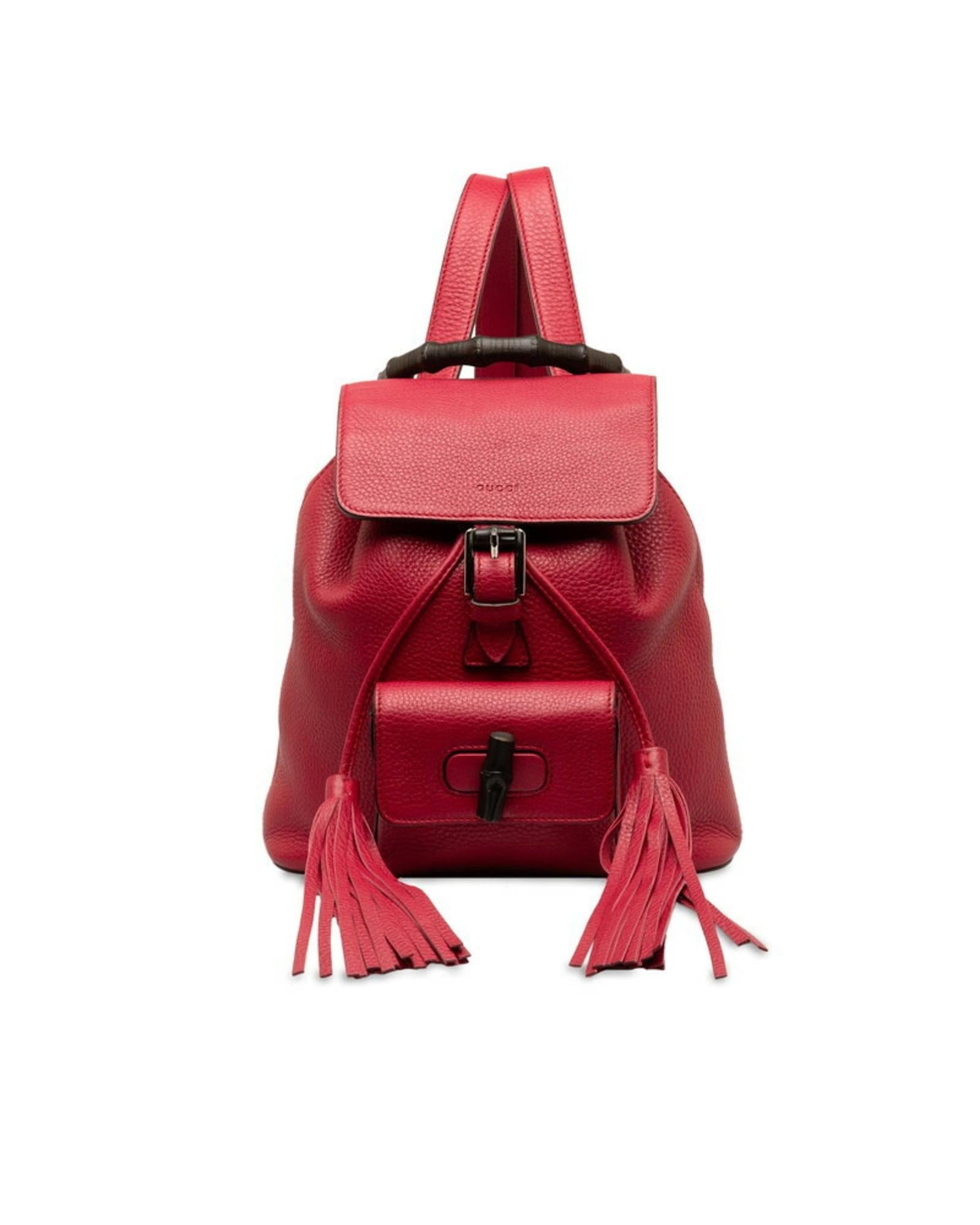 Leather Bamboo Backpack with Captivating Beauty and Practicality