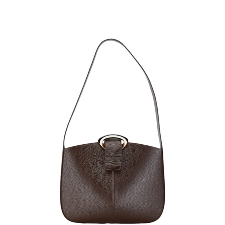 Louis Vuitton Moka Leather Shoulder Bag | Studio Nafay