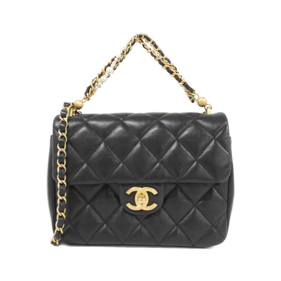 Chanel Lambskin Faux Pearl Shoulder Bag | Studio Nafay