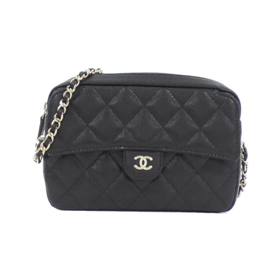 Chanel Timeless Classic Line Caviar Skin Chain Clutch | Studio Nafay