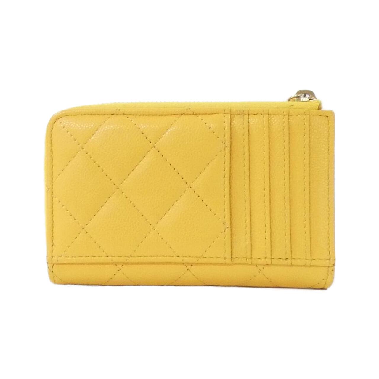 Chanel Timeless Classic Caviar Skin Card Case Handbag