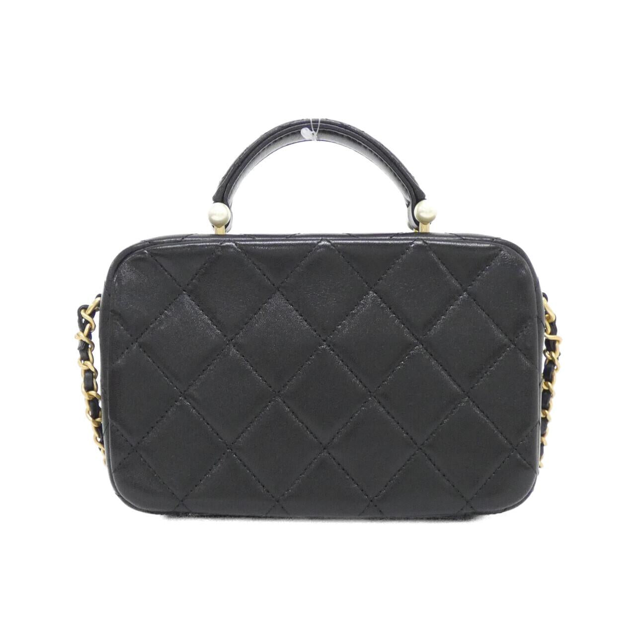 Chanel Lambskin Faux Pearl Bag