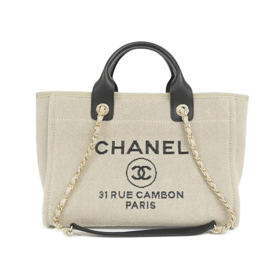 Chanel Deauville Line Mixed Fiber Bag | Studio Nafay