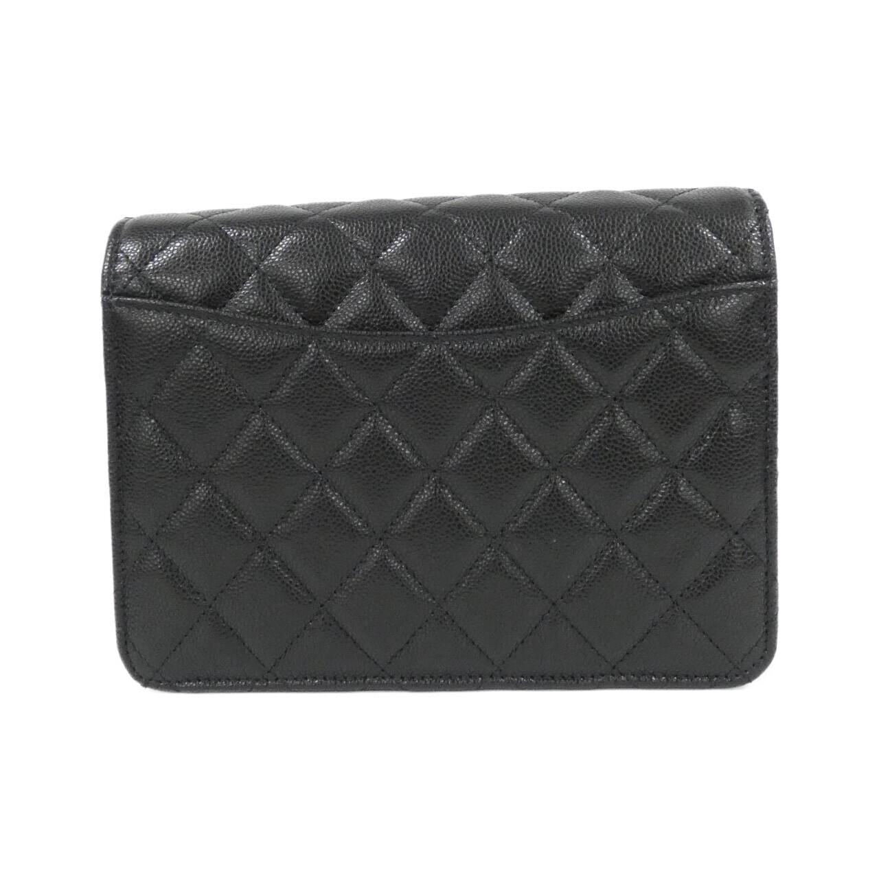Chanel Timeless Classic Line Caviar Skin Clutch