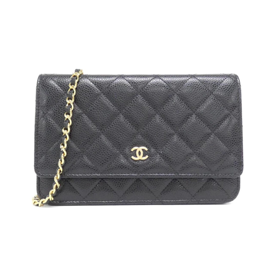 Chanel Timeless Classic Line Caviar Wallet on Chain Crossbody | Studio Nafay