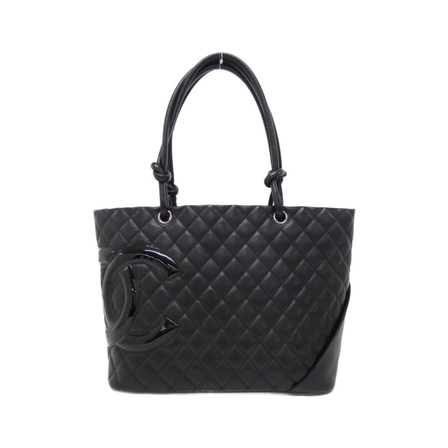 Chanel Cambon Line Calfskin Patent Leather Bag | Studio Nafay