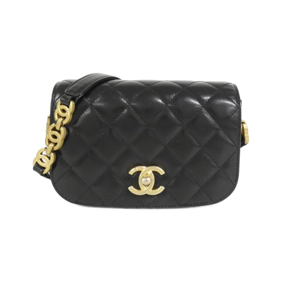 Chanel Calf Suede Shoulder Bag | Studio Nafay