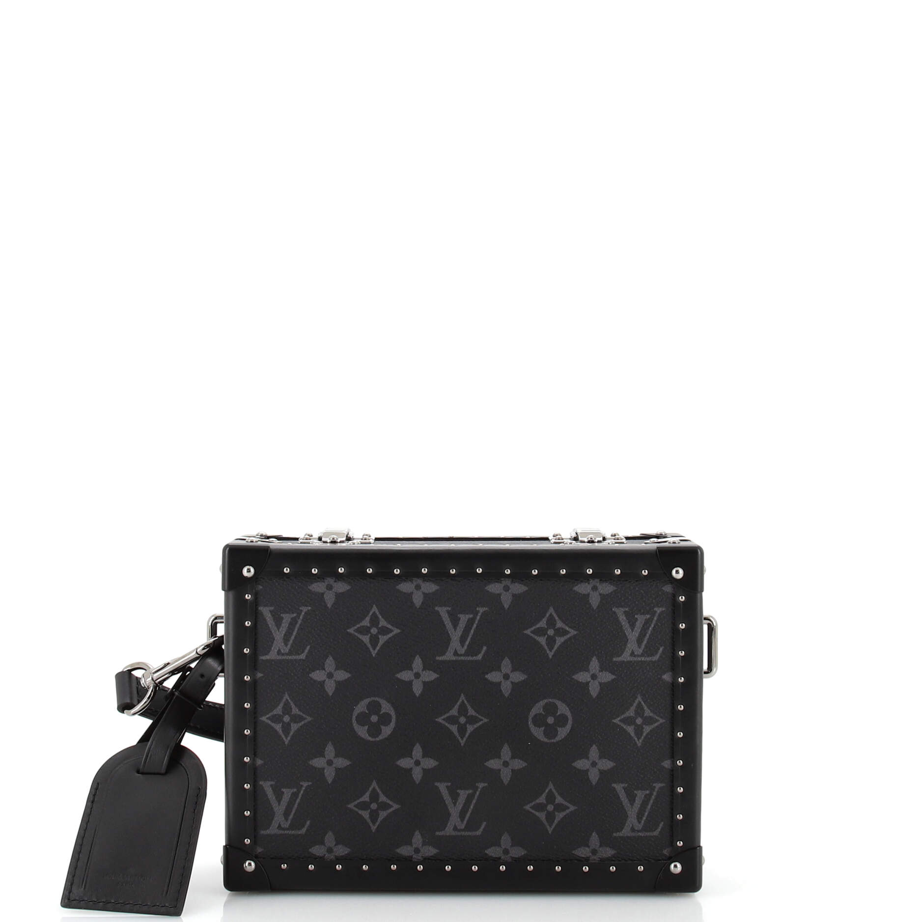 Clutch Box Bag Monogram Eclipse and Leather - Product Image 8