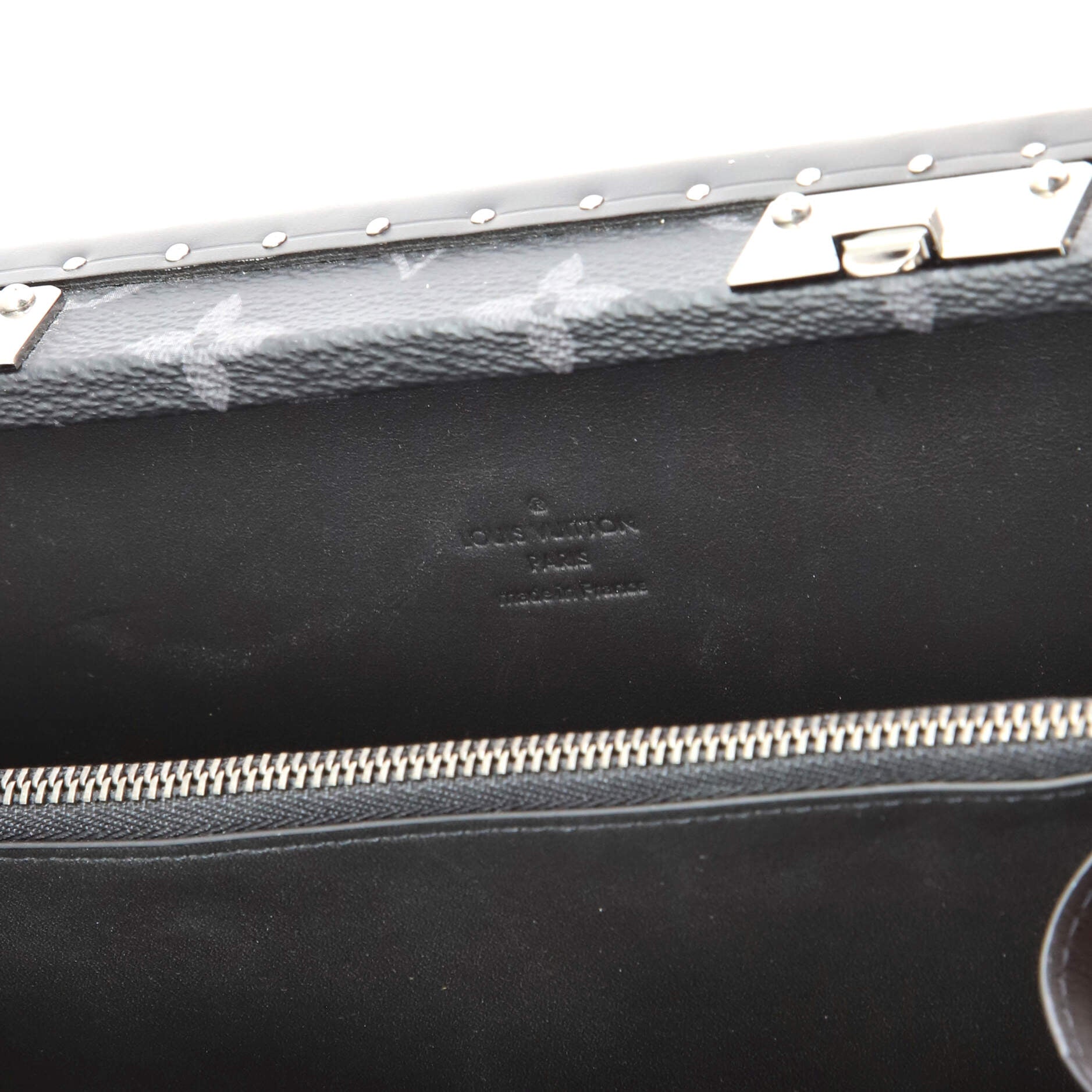 Clutch Box Bag Monogram Eclipse and Leather - Product Image 6