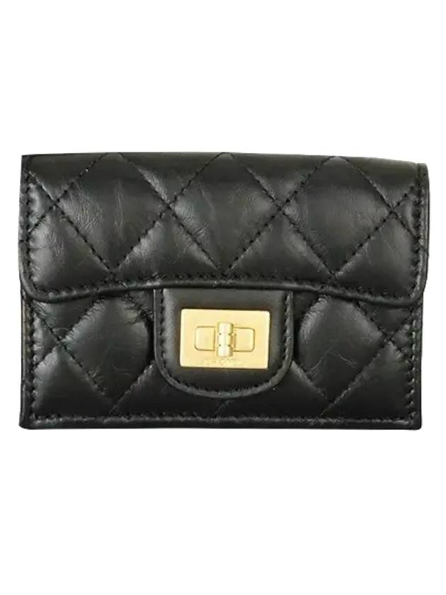 Chanel Leather Black Handbag Style 35