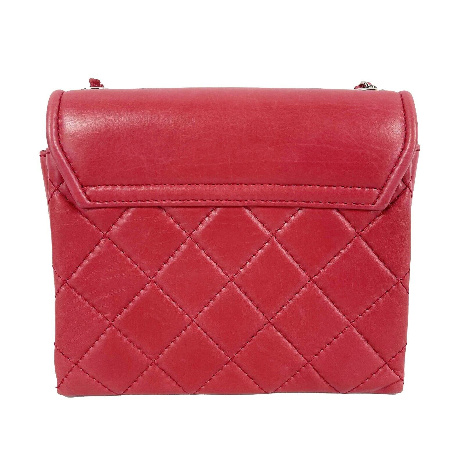 Chanel Mini Lambskin Pink Crossbody Bag