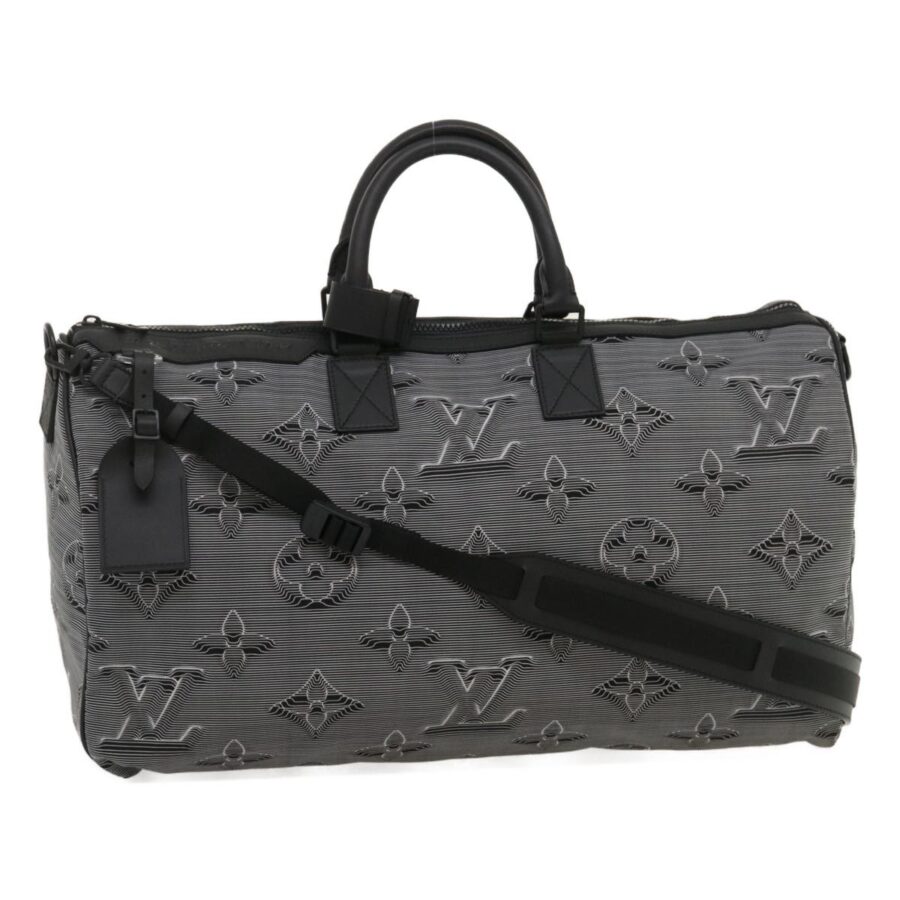 LOUIS VUITTON KeepallBandouliere 50 BostonBag Reversible Auth 29550A | Studio Nafay