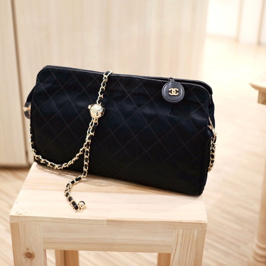 Chanel Silk Clutch+Chain Clutch 2 | Studio Nafay
