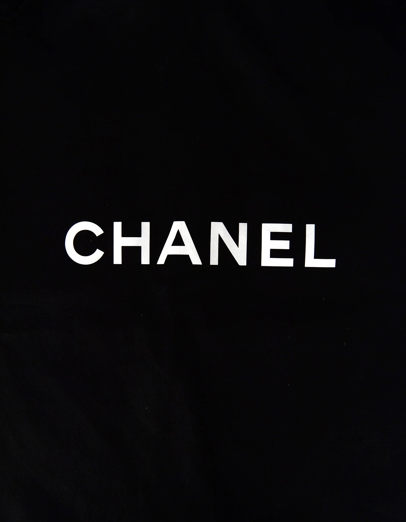 Chanel Black 64″ Canvas Garment Bag w/ CC Hanger