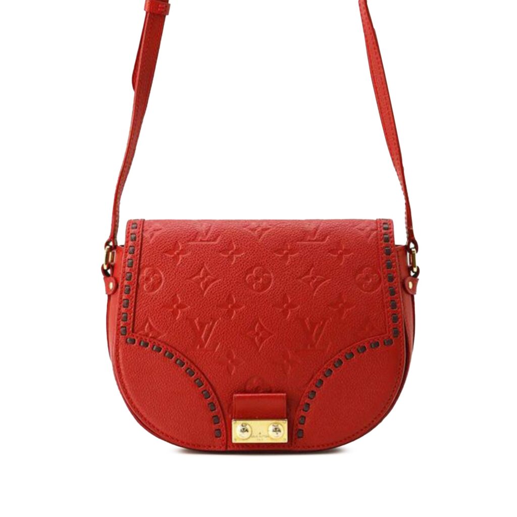 Red Louis Vuitton Monogram Empreinte Junot Crossbody Bag - Product Image 2