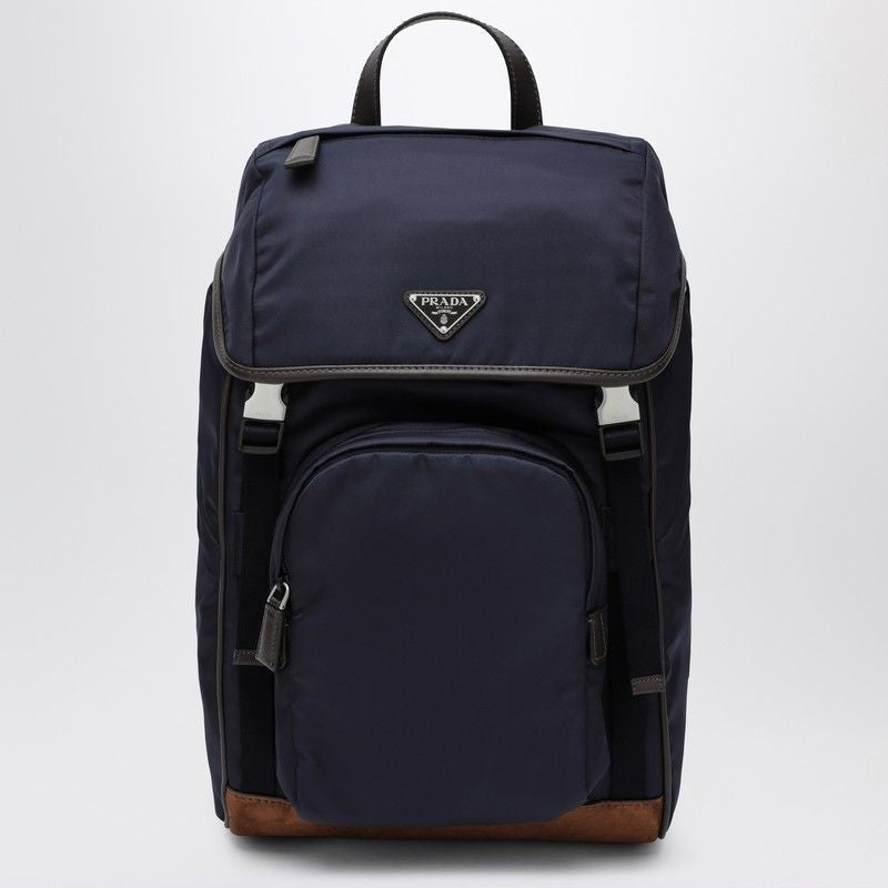PRADA Eco-Friendly Mini Backpack with Snap Closure | Studio Nafay