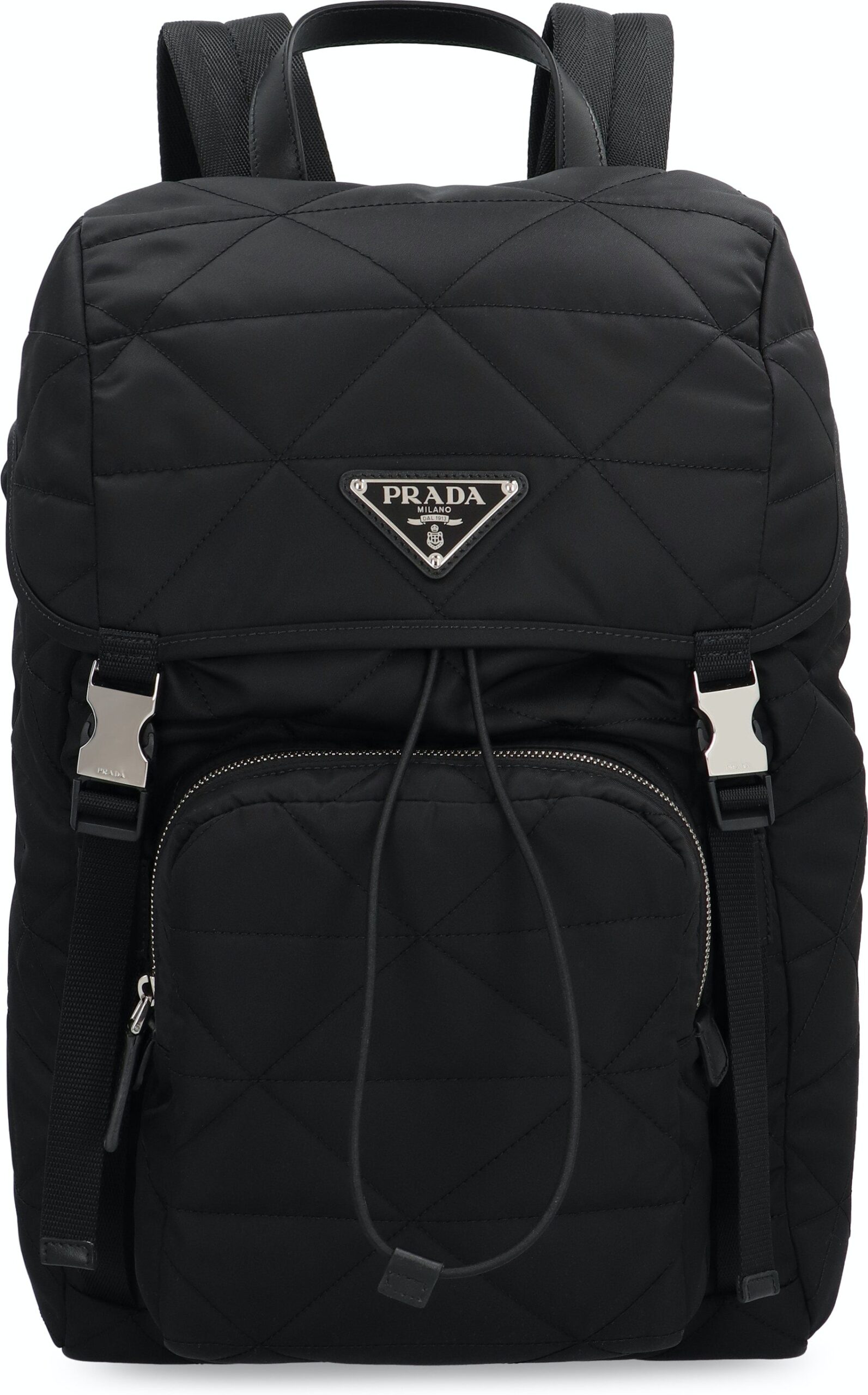 LOGO DETAIL RE-NYLON BACKPACK