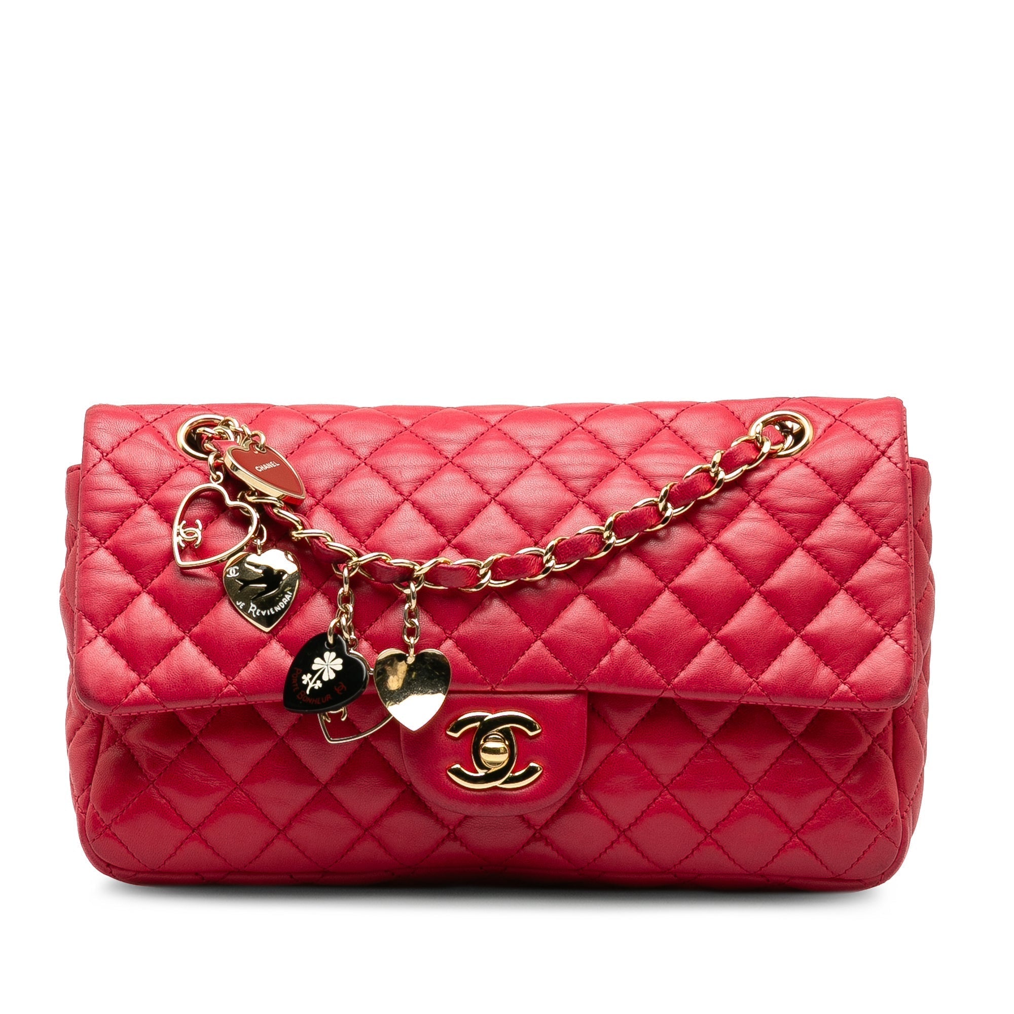 Chanel Medium Lambskin Shoulder Bag Style 2