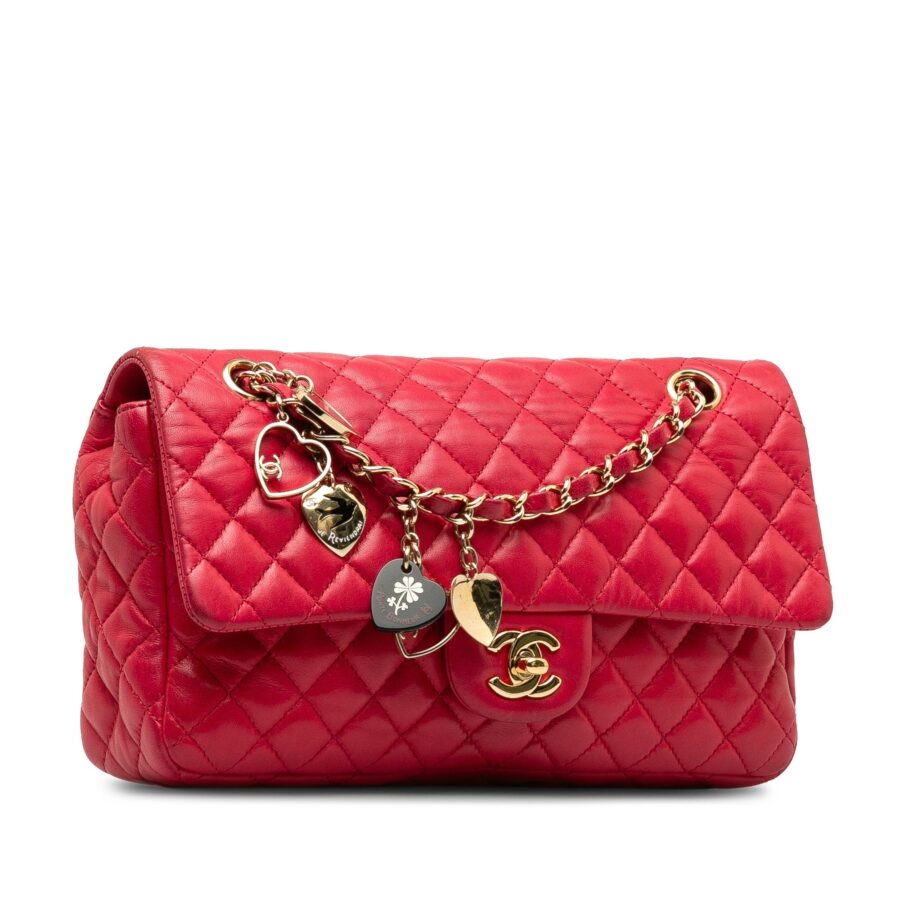 Chanel Medium Lambskin Shoulder Bag Style 2 | Studio Nafay