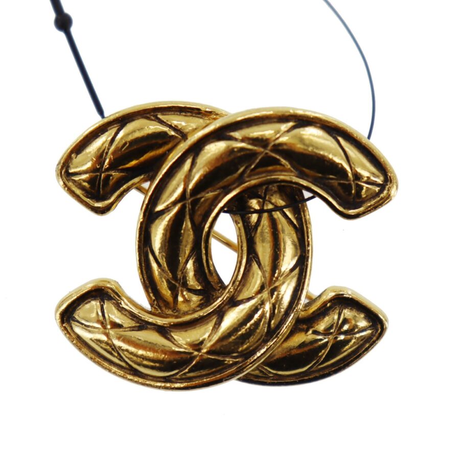 Chanel Matelassé Gold Logos Handbag 6 | Studio Nafay
