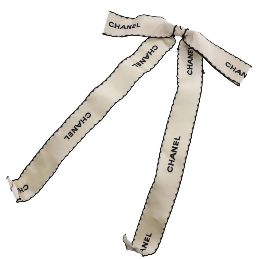 Chanel White Big Ribbon Handbag | Studio Nafay