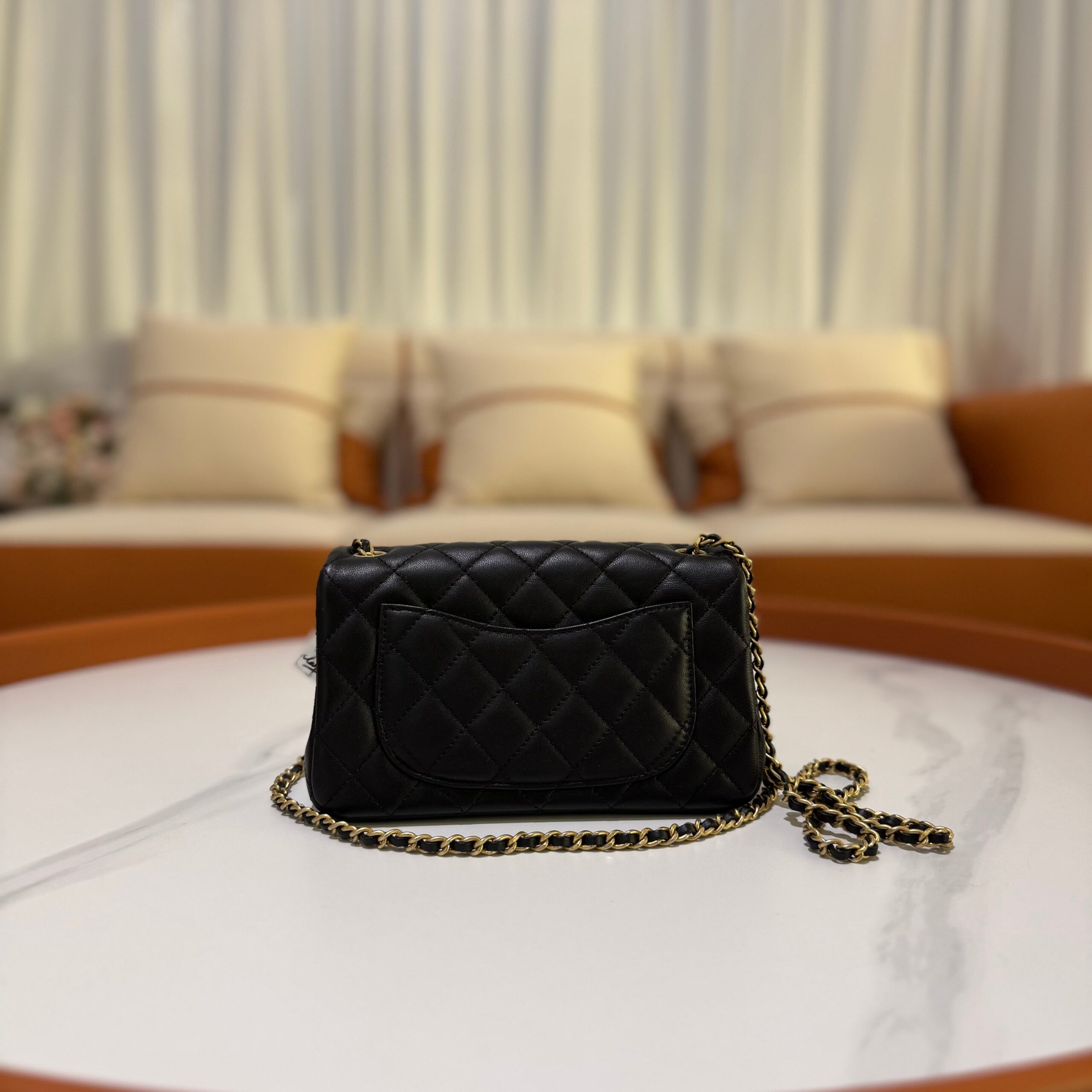Chanel Mini Gold Elegant Handbag