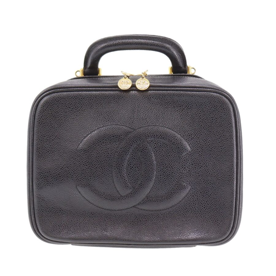 Chanel Leather Caviar Black Shoulder Bag 3 | Studio Nafay