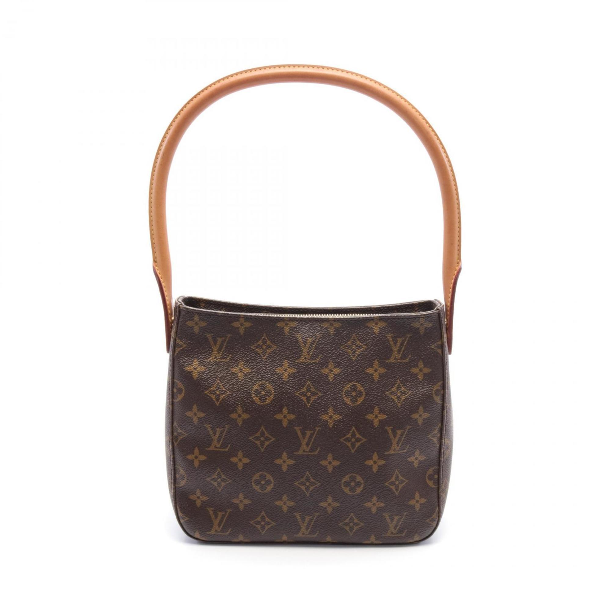 Louis Vuitton Coated Canvas Leather Shoulder Bag