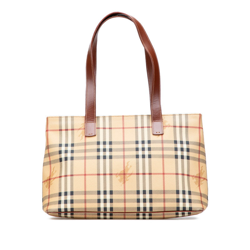 Burberry Shadow Horse Nova Check PVC 2way bag | Studio Nafay