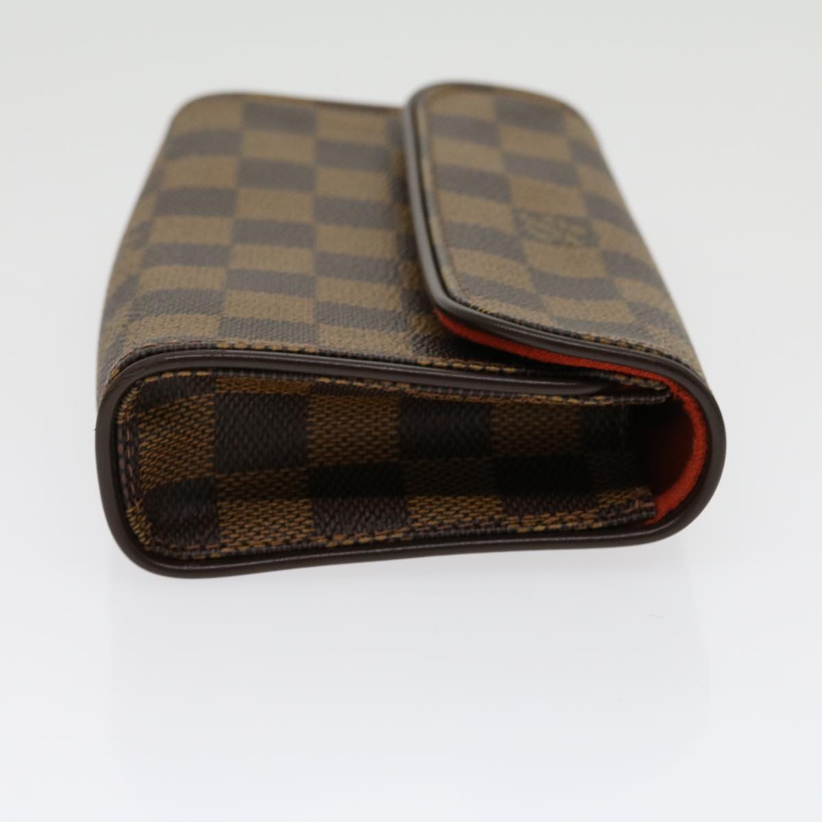LOUIS VUITTON Damier Ebene Pochette Florentine Waist Bag LV Auth 30752A
