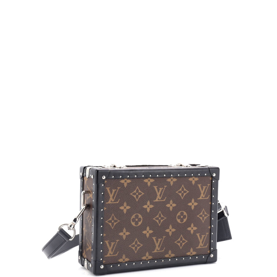 Clutch Box Bag Monogram Canvas | Studio Nafay