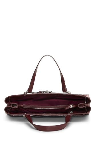 Dior, Burgundy Trotter Canvas Tote, Burgundy | Studio Nafay