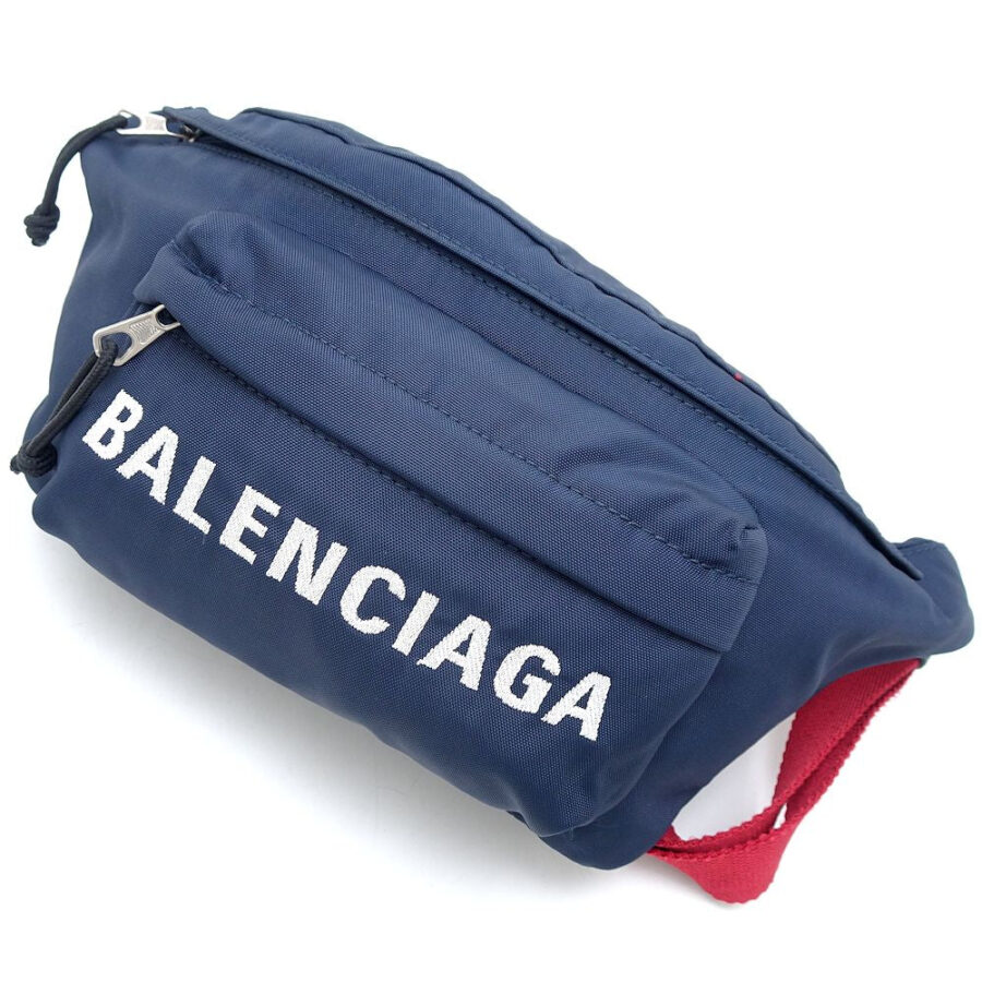 Balenciaga Nylon Canvas Wheel Hip Bag 528862 | Studio Nafay