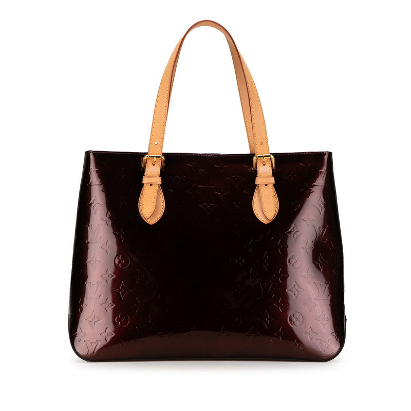 Louis Vuitton Monogram Vernis Blendwood Tote Bag Amarant Pearl Patent Leather Louis Vuitton | Studio Nafay