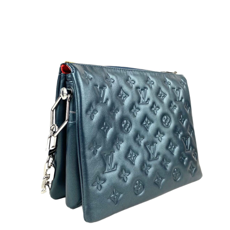 LOUIS VUITTON Coussin PM Metallic Blue w/2 Straps | Studio Nafay