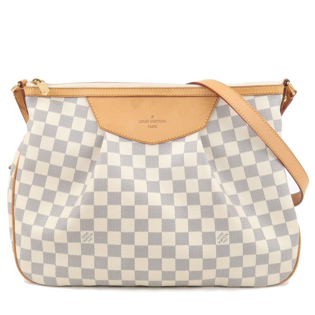 Louis Vuitton Damier Azur Siracusa MM Shoulder Bag | Studio Nafay