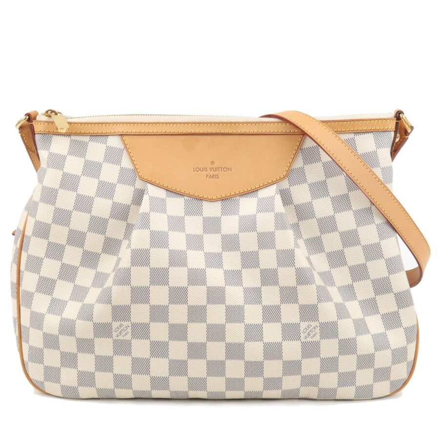 Louis Vuitton Damier Azur Siracusa MM Shoulder Bag | Studio Nafay