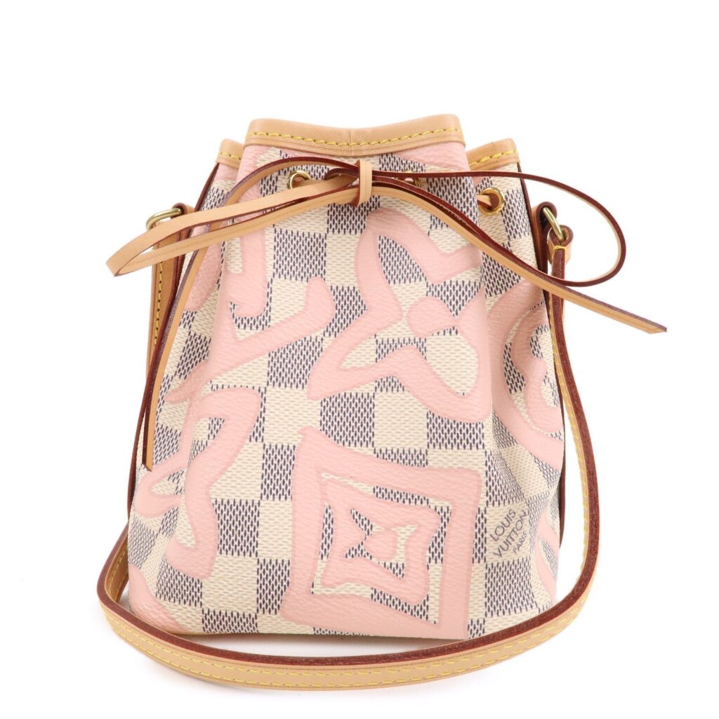 Louis Vuitton Damier Azur Tahiti Nano Noe Shoulder Bag | Studio Nafay