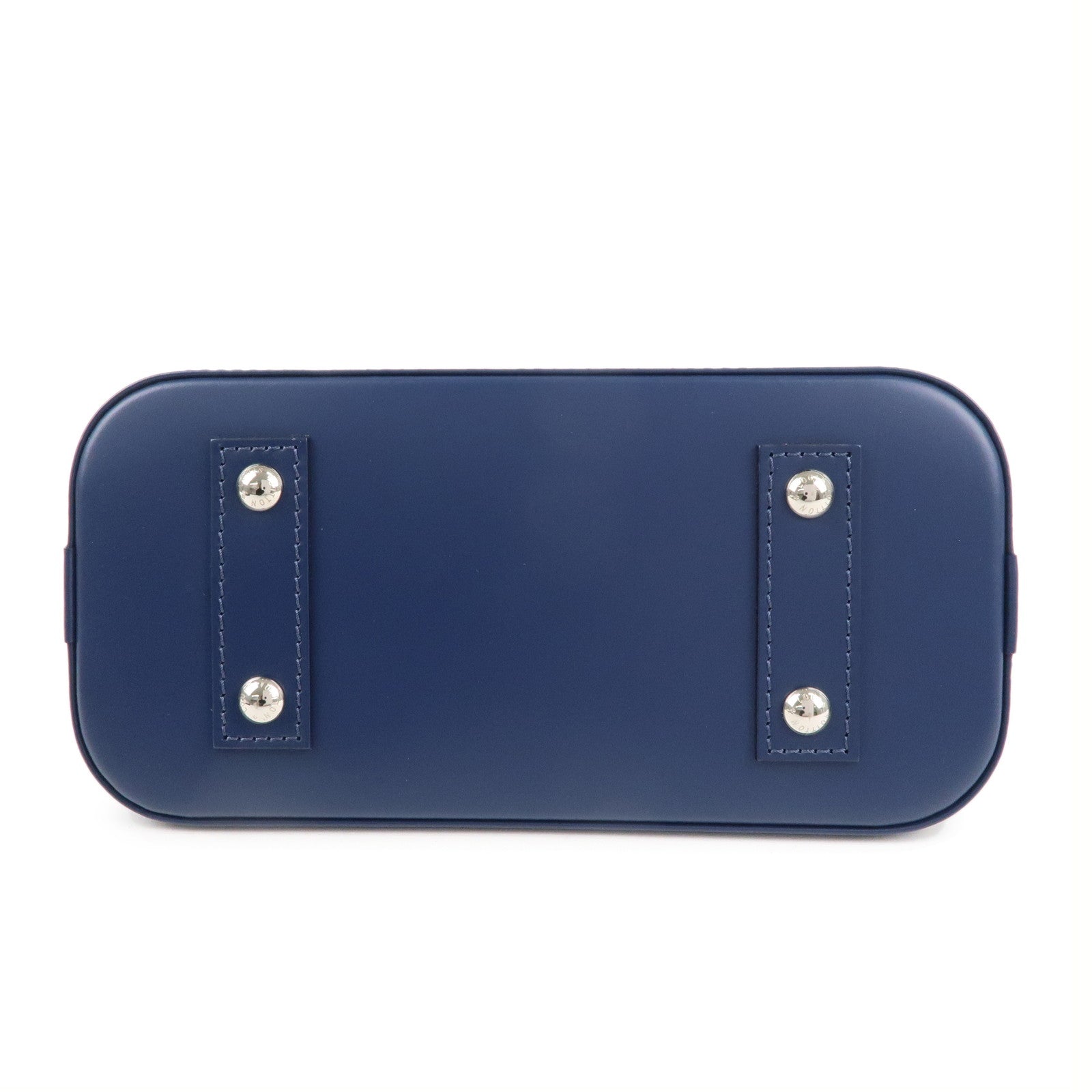 Louis Vuitton Epi Alma BB 2Way Hand Bag Andigo Blue