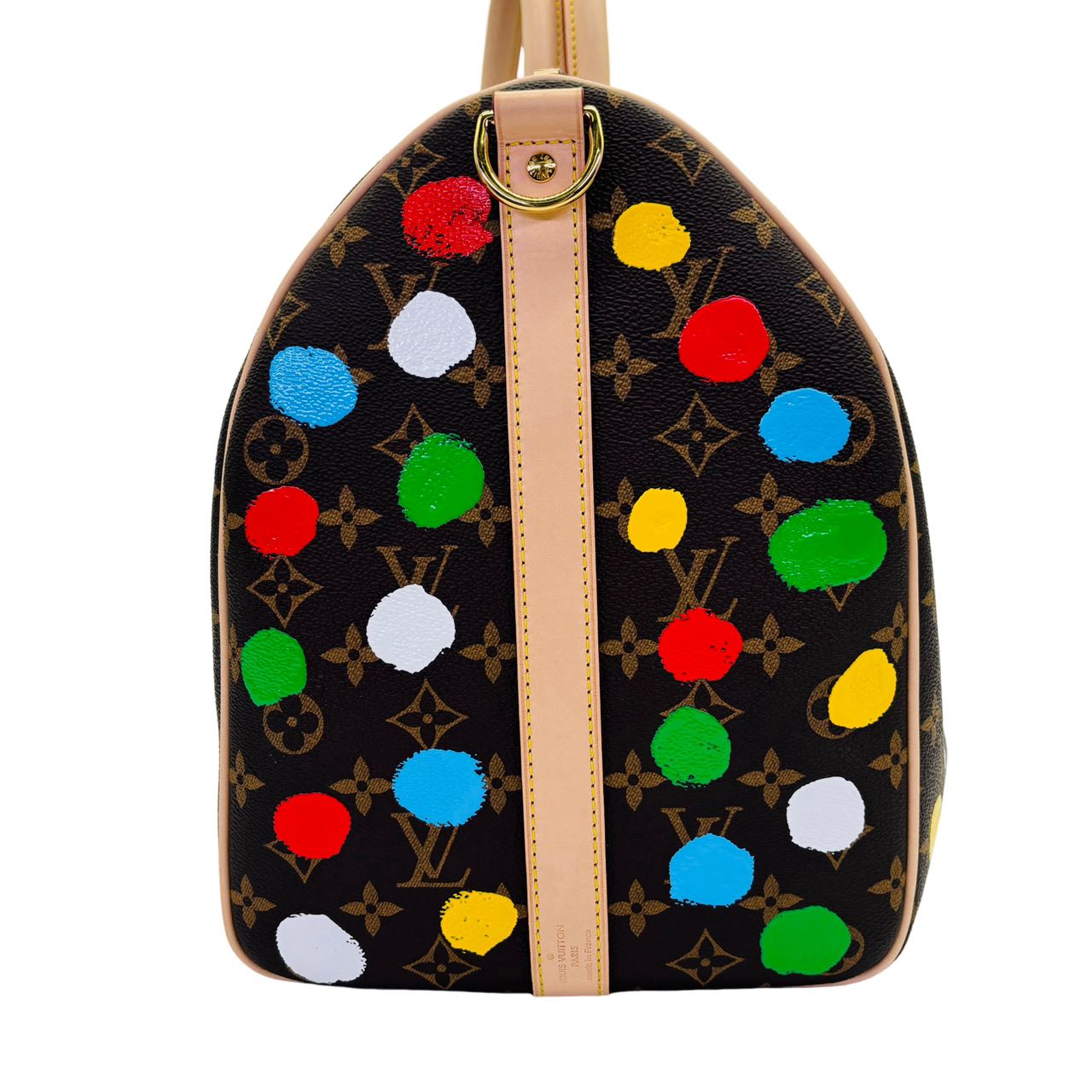 LOUIS VUITTON Yayoi Kusama Keepall Bandouliere45
