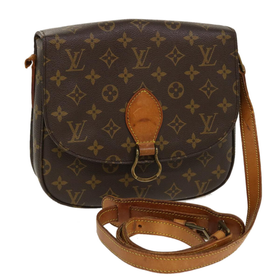LOUIS VUITTON Monogram Saint Cloud GM Shoulder Bag LV 38581 | Studio Nafay