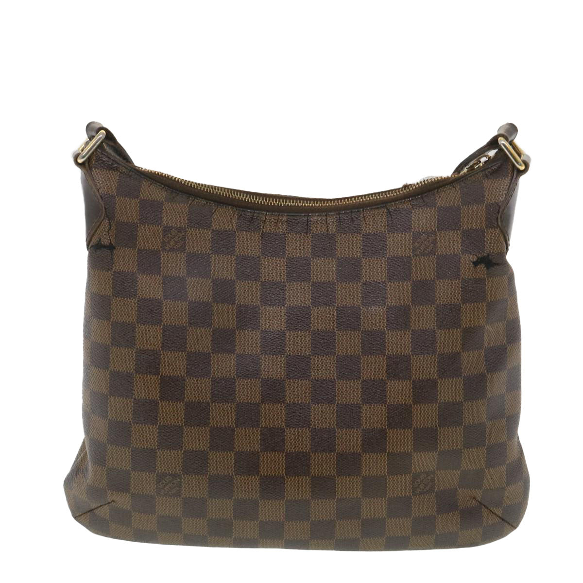 LOUIS VUITTON Damier Ebene Bloomsbury PM Shoulder Bag LV 38590