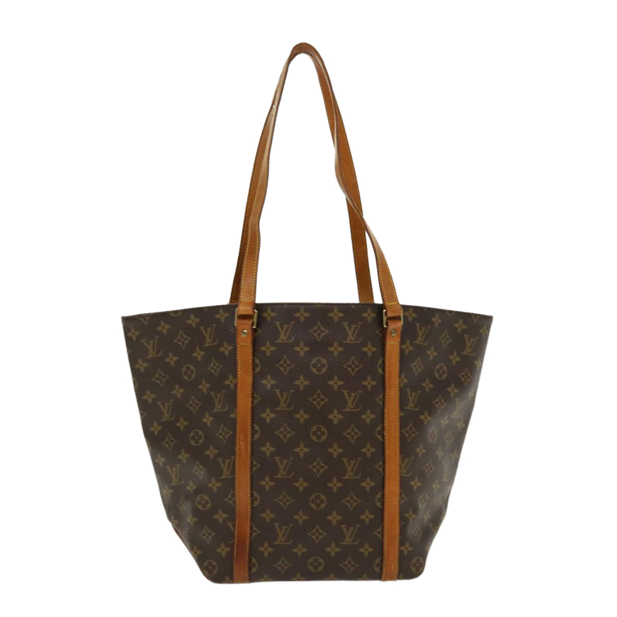 LOUIS VUITTON Monogram Sac Shopping Tote Bag LV 38627