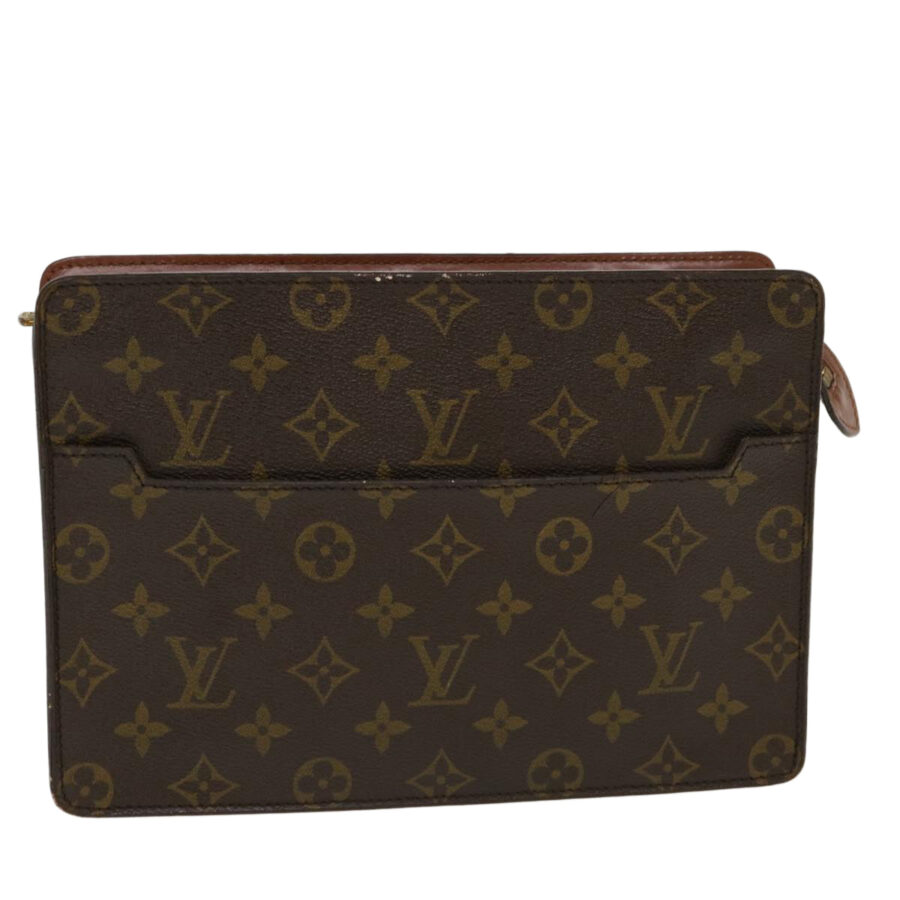 LOUIS VUITTON Monogram Pochette Homme Clutch Bag LV 39891 | Studio Nafay